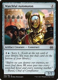 Watchful Automaton, Aether Revolt