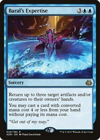 Baral's Expertise, Aether Revolt