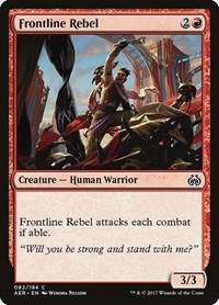 Frontline Rebel, Aether Revolt