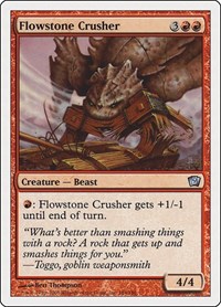 Flowstone Crusher, 9th Edition