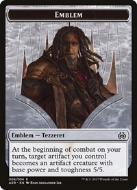 Emblem - Tezzeret the Schemer, Aether Revolt