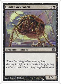 Giant Cockroach, 9th Edition