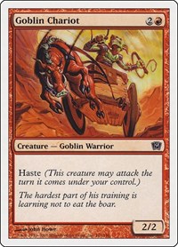 Goblin Chariot, 9th Edition