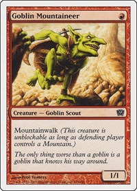 Goblin Mountaineer, 9th Edition
