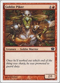 Goblin Piker, 9th Edition