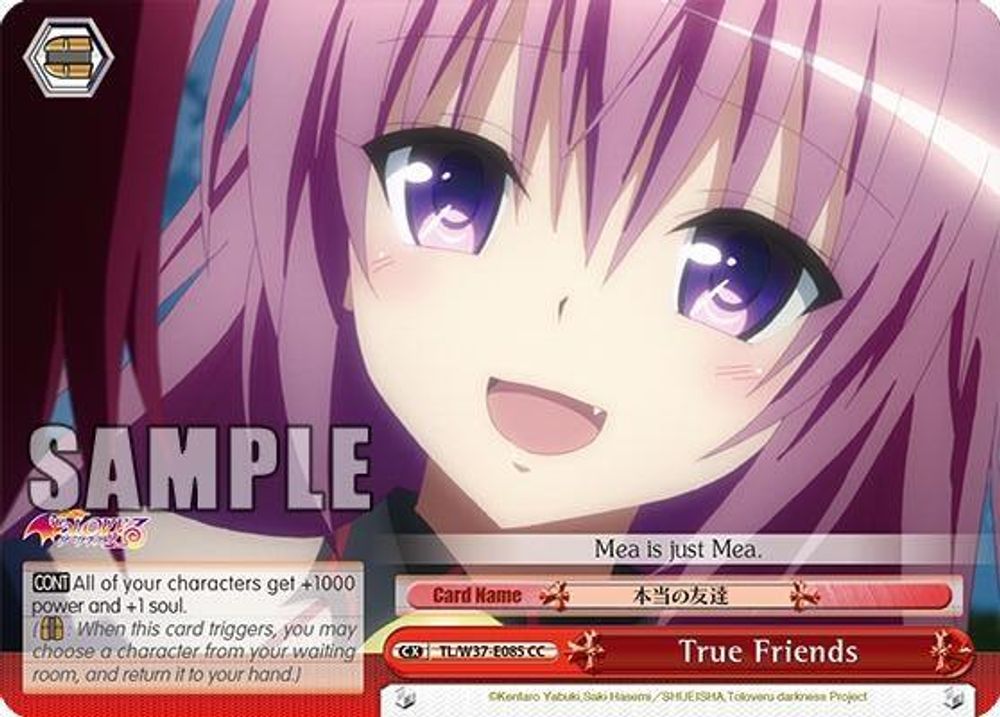 True Friends, Standard, front