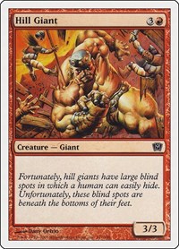 Hill Giant, 9th Edition