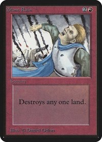 Stone Rain, Alpha Edition