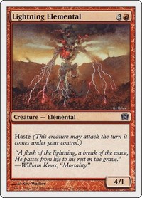 Lightning Elemental, 9th Edition