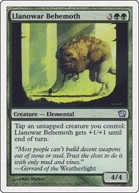 Llanowar Behemoth, 9th Edition