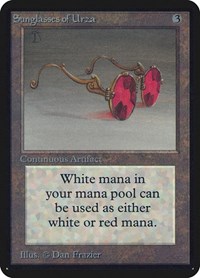 Sunglasses of Urza, Alpha Edition