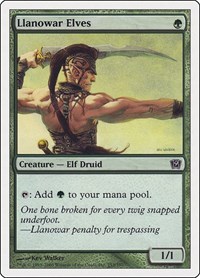 Llanowar Elves, 9th Edition