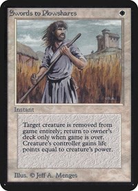 Swords to Plowshares, Alpha Edition