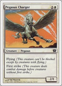 Pegasus Charger, 9th Edition