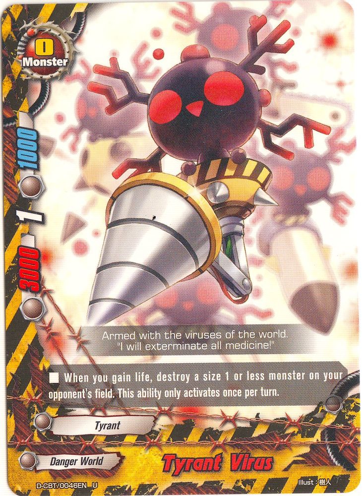 Tyrant Virus, Standard, front