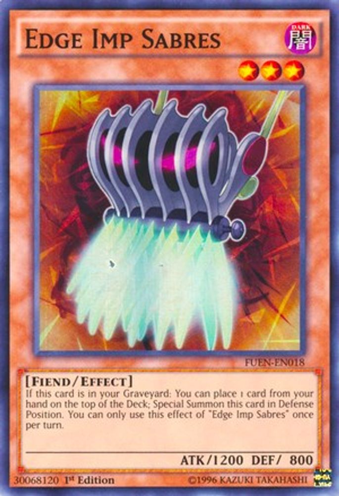 Edge Imp Sabres, 1st-edition, front