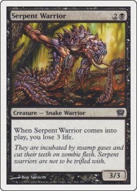 Serpent Warrior, 9th Edition