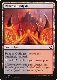 Rakdos Guildgate, Modern Masters 2017