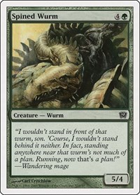 Spined Wurm, 9th Edition