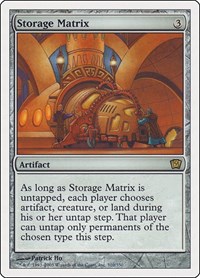 Storage Matrix, 9th Edition