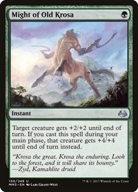Might of Old Krosa, Modern Masters 2017