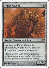 Thran Golem, 9th Edition