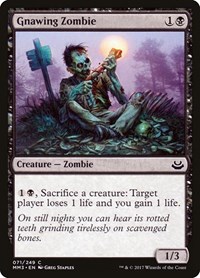 Gnawing Zombie, Modern Masters 2017
