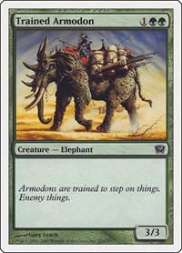 Trained Armodon, 9th Edition