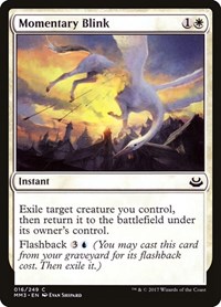 Momentary Blink, Modern Masters 2017
