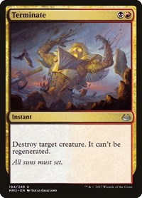 Terminate, Modern Masters 2017