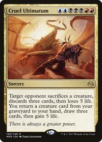 Cruel Ultimatum, Modern Masters 2017