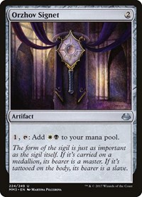 Orzhov Signet, Modern Masters 2017