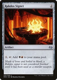 Rakdos Signet, Modern Masters 2017