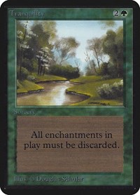 Tranquility, Alpha Edition