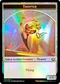 Thopter // Servo Double-Sided Token, League Promos