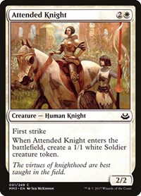 Attended Knight, Modern Masters 2017