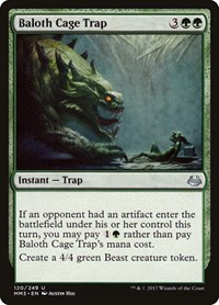 Baloth Cage Trap, Modern Masters 2017
