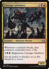 Carnage Gladiator, Modern Masters 2017