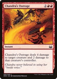 Chandra's Outrage, Modern Masters 2017