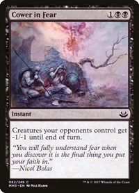 Cower in Fear, Modern Masters 2017