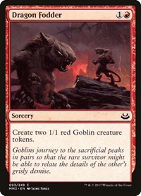 Dragon Fodder, Modern Masters 2017