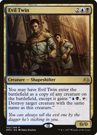 Evil Twin, Modern Masters 2017