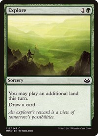 Explore, Modern Masters 2017