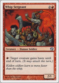 Whip Sergeant, 9th Edition