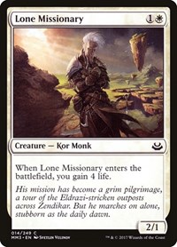 Lone Missionary, Modern Masters 2017