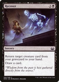Recover, Modern Masters 2017