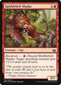 Rubblebelt Maaka, Modern Masters 2017