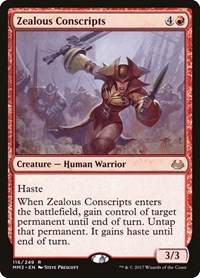 Zealous Conscripts, Modern Masters 2017