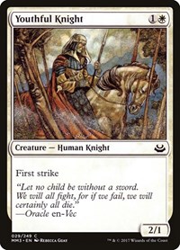 Youthful Knight, Modern Masters 2017