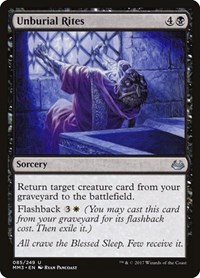 Unburial Rites, Modern Masters 2017